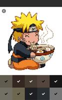 ANIME Pixel Art, ANIME Color By Number syot layar 1