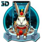 3D Anime Rabbit Theme icon