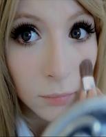 Anime Girl Makeup captura de pantalla 1