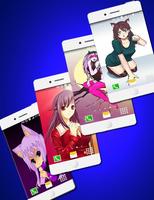 Girl Anime Wallpaper HD پوسٹر