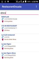Restaurants de Douala capture d'écran 2