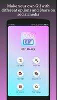 GIF Maker - GIF Download and Share on Social Media poster