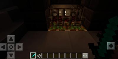 Hidden in the mountains house. MCPE map captura de pantalla 2