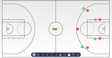 Basketball Tactics Board screenshot 1