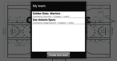 Basketball Scoreboard capture d'écran 2