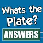 Answers for What's The Plate आइकन