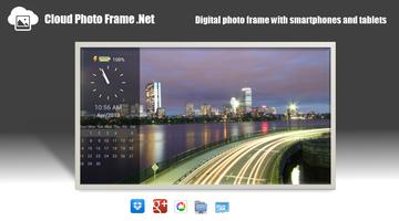 Cloud PhotoFrame.Net slideshow Cartaz