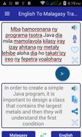 English Malagasy Translator syot layar 1