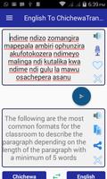 English Chichewa Translator screenshot 1