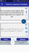 French Japanese Translator Affiche
