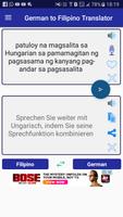 German Filipino Translator screenshot 1