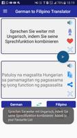 German Filipino Translator screenshot 3