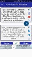 German Slovak Translator screenshot 3
