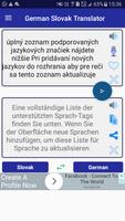 German Slovak Translator screenshot 1
