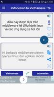 Indonesian Vietnamese Translator captura de pantalla 1
