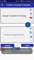 Polish Swedish Translator تصوير الشاشة 3