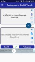 برنامه‌نما Portuguese Swahili Translator عکس از صفحه