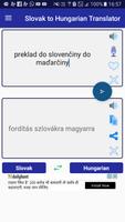 Slovak Hungarian Translator ポスター