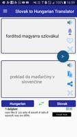 Slovak Hungarian Translator capture d'écran 1