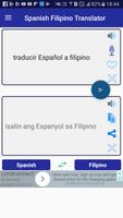 Spanish Filipino Translator Affiche