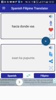 Spanish Filipino Translator تصوير الشاشة 2