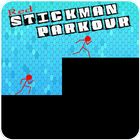 Red Stickman Parkour Pro icône