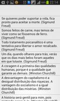 Frases Intelectuais SMS poster