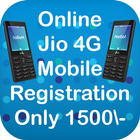 Free Jio 4G Phone Registration : 1500 Rs/- biểu tượng