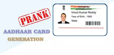 Fake Aadhar Card Maker Prank