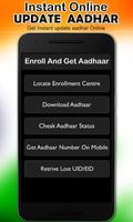 Instant Aadhar Card Update Online capture d'écran 2