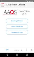 AAOS Code-X Lite 2018 Cartaz