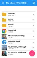 ShareOnWifi: P2P file sharing Ekran Görüntüsü 1