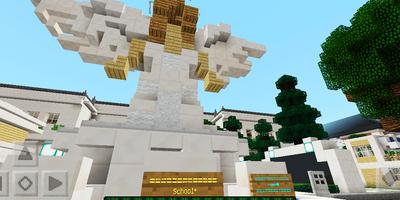 Aventuras escolares. Mapa para MCPE imagem de tela 1