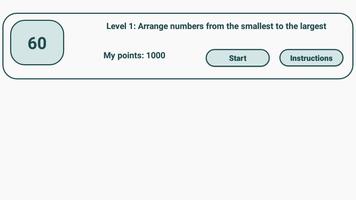 Numbers Challenge For Smarts Affiche