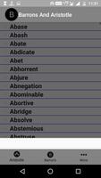 Barron's & Aristotle Vocabulary for GRE Aspirants capture d'écran 1