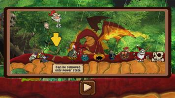 Dragon vs Don Quixote Knight poster