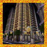 The Astonishing City. Map for MCPE