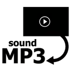Convert video to sound mp3 アイコン