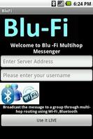 BLU-FI Messenger पोस्टर
