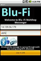برنامه‌نما BLU-FI Messenger عکس از صفحه