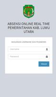 Absensi Online Luwu Utara poster