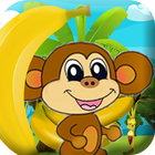 ikon Monkey Jungle Banana