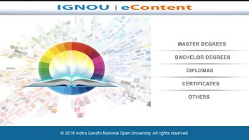 IGNOU e-Content スクリーンショット 2