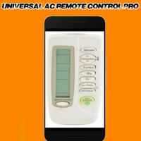 Universal AC remote Control Affiche