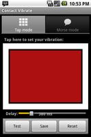 Contact Vibrate capture d'écran 1