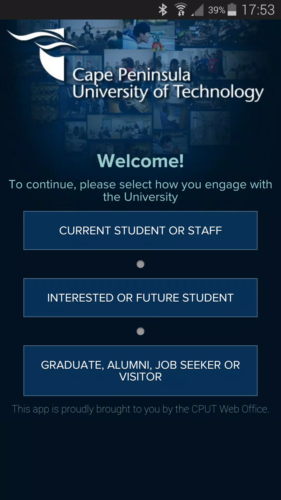 CPUT Application Status 20242025, 46 OFF