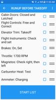 2 Schermata Aviation Speech Checklist