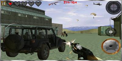 Gun War Battle 3D Affiche