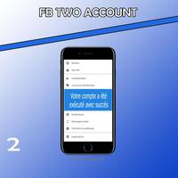 Two account fb pro पोस्टर