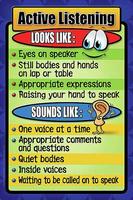 Active Listening Poster